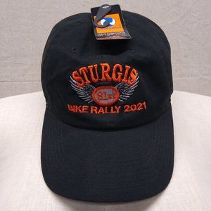 STURGIS 2021 Motorcycle Ball Cap 81st Bike Rally South Dakota Adjustable Strap